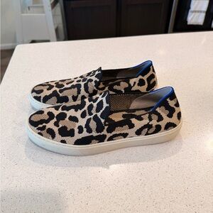 Rothy's Leopard Print Sneakers